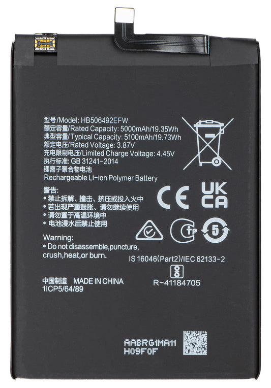Akumulátor pre Honor Magic5 Lite, HB506492EFW