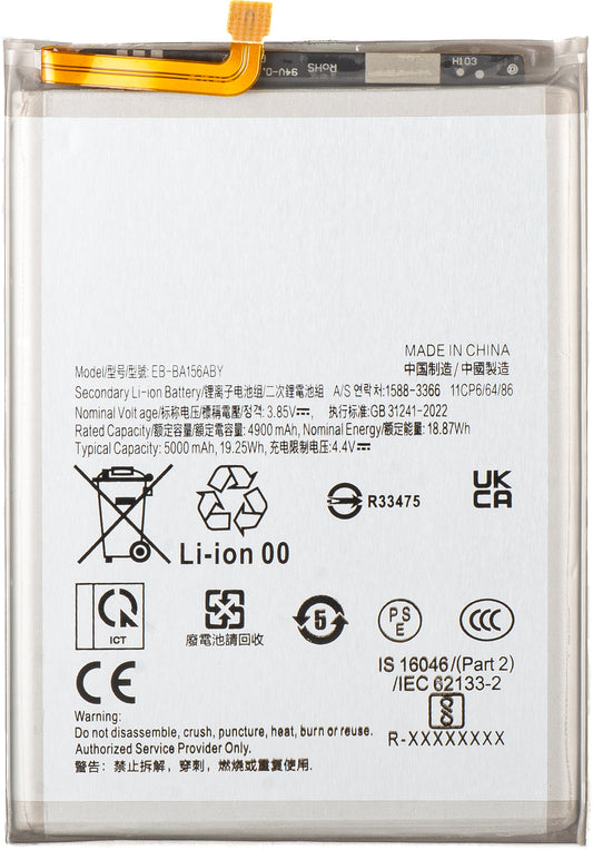 Batéria pre Samsung Galaxy A15 5G A156 / A15 A155, EB-BA156ABY