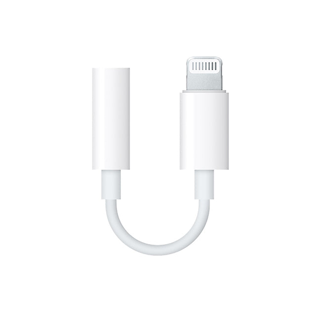 Audio adaptér Lightning - 3.5mm OEM, Biely