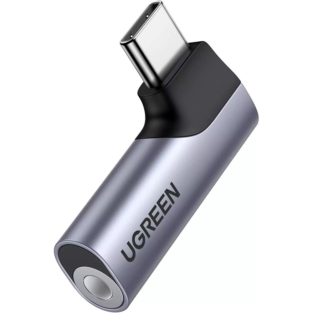 Audio adaptér USB-C - 3.5mm UGREEN CM460 (20194) uhlový, sivý