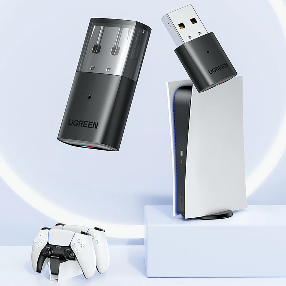 Bluetooth USB adaptér UGREEN CM408, čierny