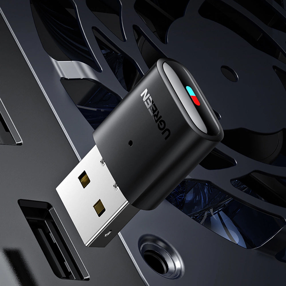 Bluetooth USB adaptér UGREEN CM408, čierny