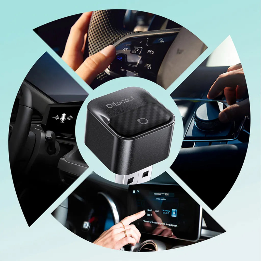 Bezdrôtový adaptér Carplay / Android Auto Ottocast Mini Pico Style B pre Apple iPhone / Android Series CA525-T3