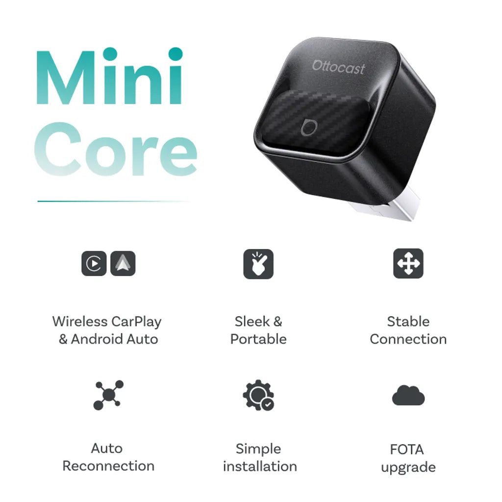 Bezdrôtový adaptér Carplay / Android Auto Ottocast Mini Pico Style B pre Apple iPhone / Android Series CA525-T3