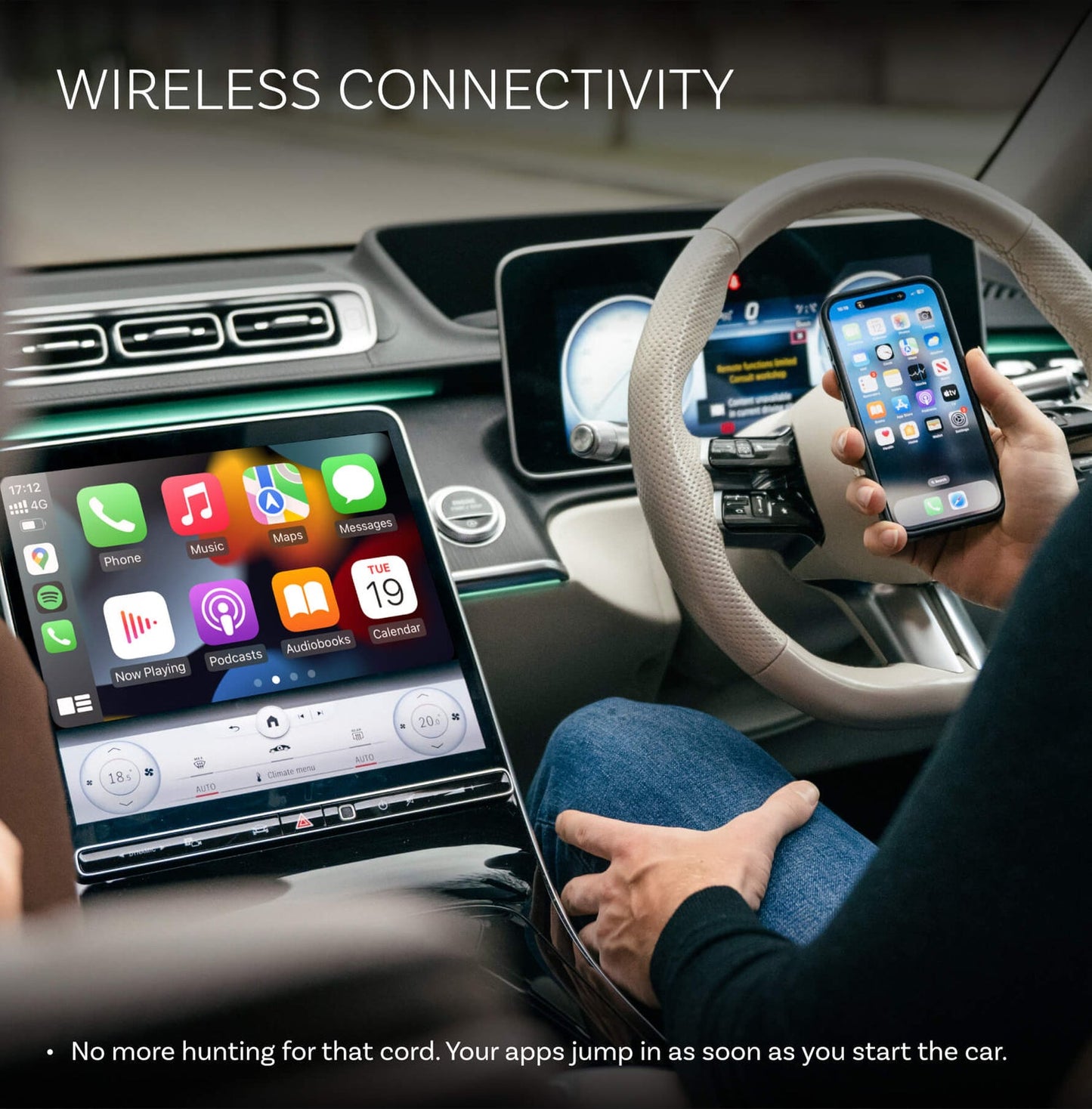 Bezdrôtový adaptér Carplay / Android Auto Ottocast Mini Pico Style B pre Apple iPhone / Android Series CA525-T3