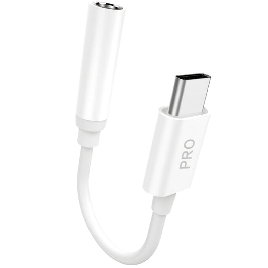 Audio Adapter USB-C - 3.5mm Dudao L16CPro, White