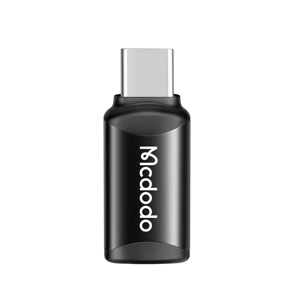 Adaptér pre dáta a nabíjanie Lightning - USB-C McDodo OT-7700, čierny