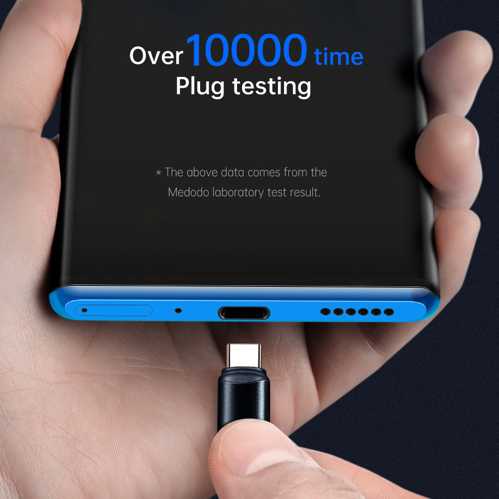 Adaptér pre dáta a nabíjanie Lightning - USB-C McDodo OT-7700, čierny