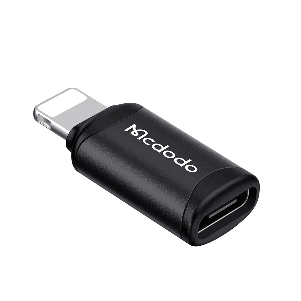 Adaptér pre dáta a nabíjanie USB-C - Lightning McDodo OT-7680, čierny