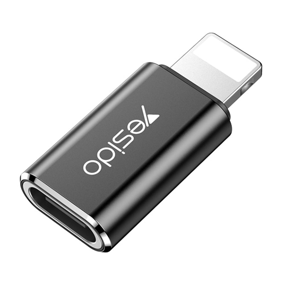 Adaptér pre dáta a nabíjanie USB-C - Lightning Yesido GS03, čierny