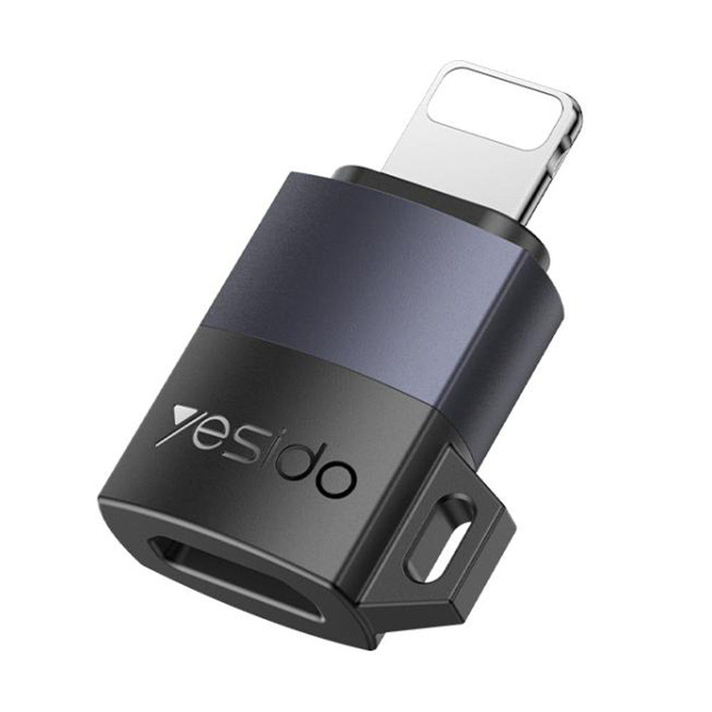 Adaptér pre dáta a nabíjanie USB-C - Lightning Yesido GS27, Sivý