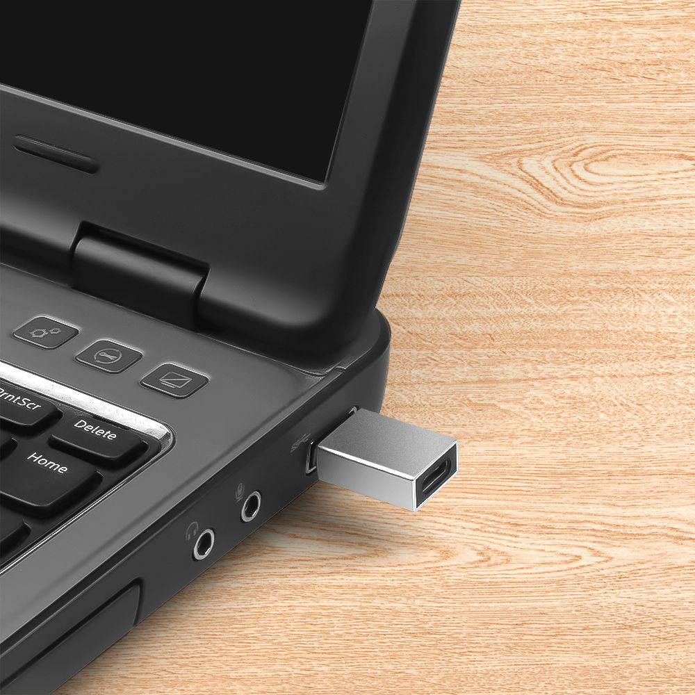 Adaptér pre dáta a nabíjanie USB-C - USB-A Fixed, sivý