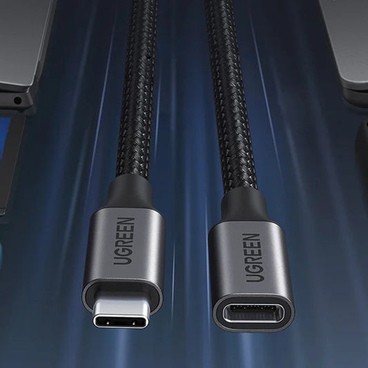 Predlžovací kábel USB-C UGREEN US372 (45191), 1m, čierny