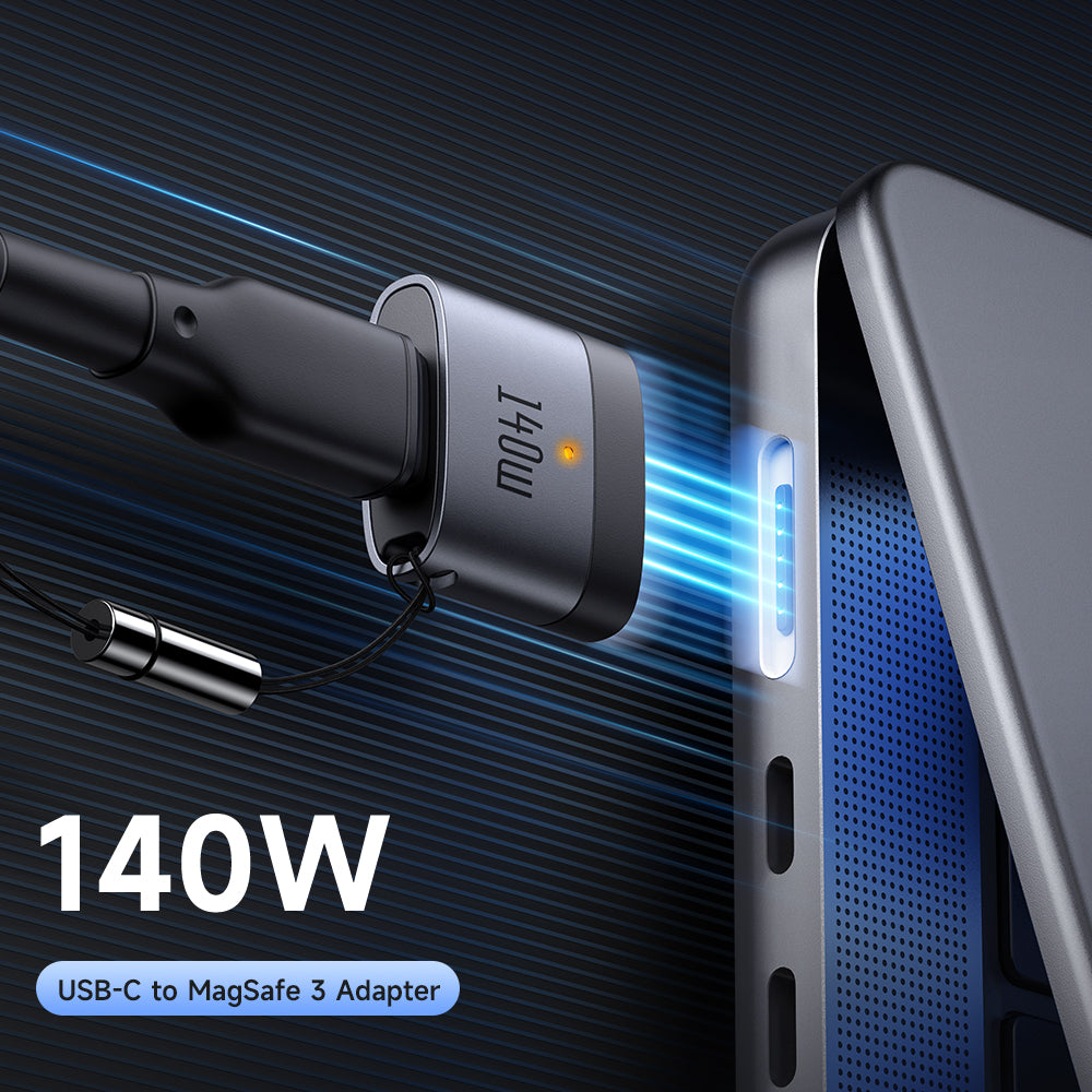 Adaptér na nabíjanie USB-C - MagSafe 3 McDodo OT-6850, čierny