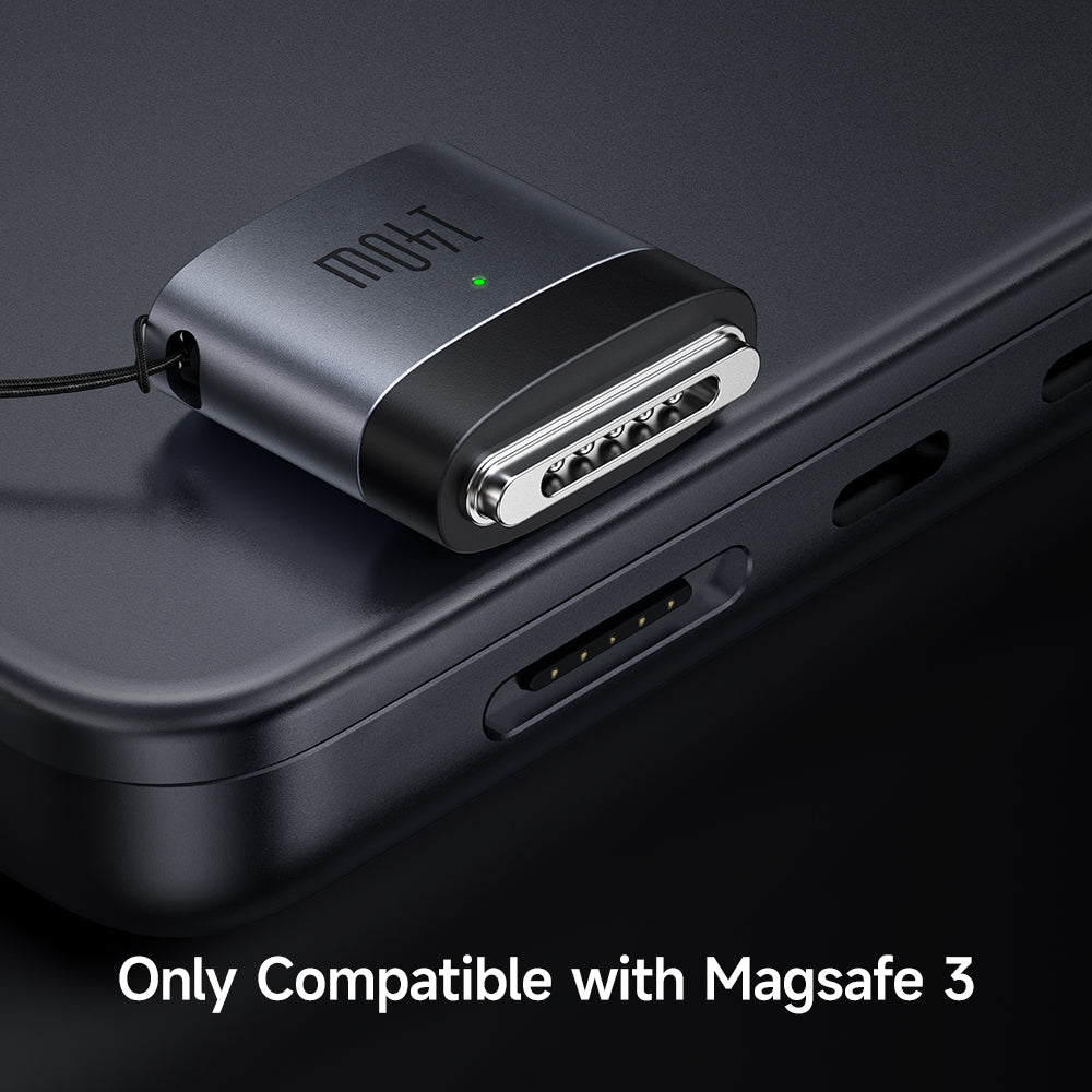 Adaptér na nabíjanie USB-C - MagSafe 3 McDodo OT-6850, čierny