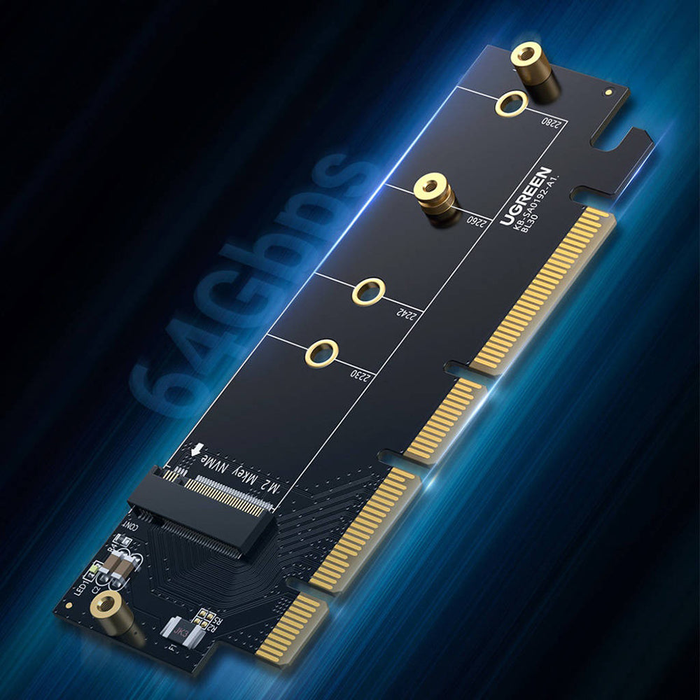 Adaptér rozhrania SSD UGREEN CM465 (30715), NVMe M.2 - PCIe 4.0 X4