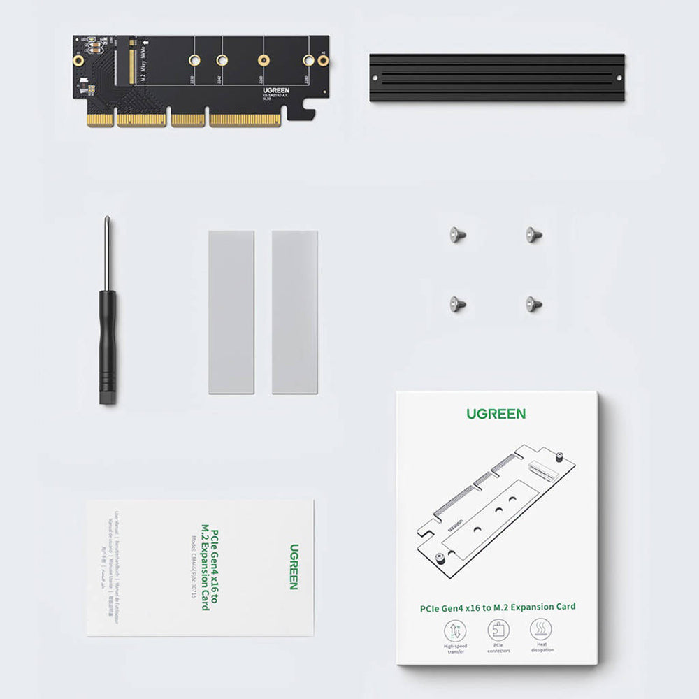 Adaptér rozhrania SSD UGREEN CM465 (30715), NVMe M.2 - PCIe 4.0 X4