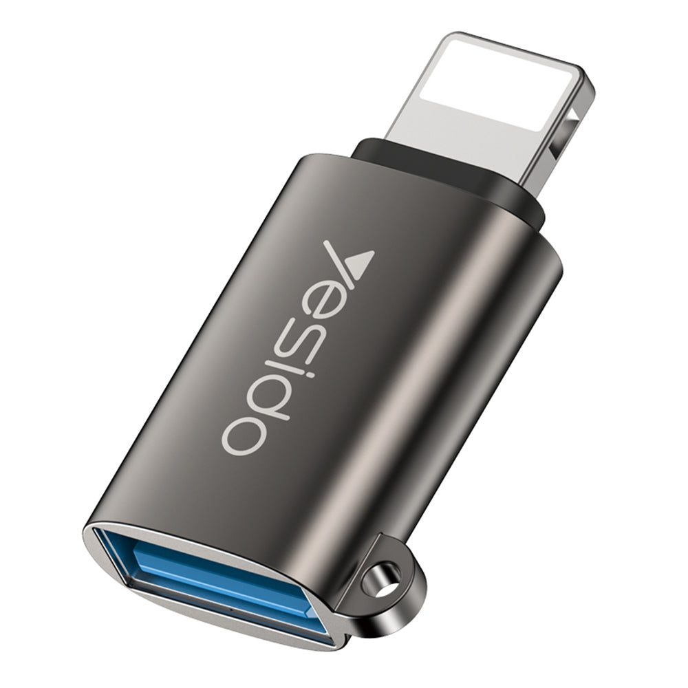 Adaptér OTG Lightning - USB-A Yesido GS14, Čierny