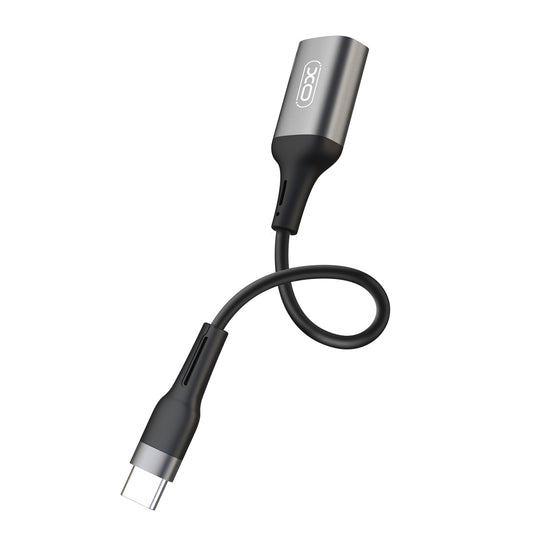 Adaptér OTG USB-C - USB-A XO Design NB201, Čierny
