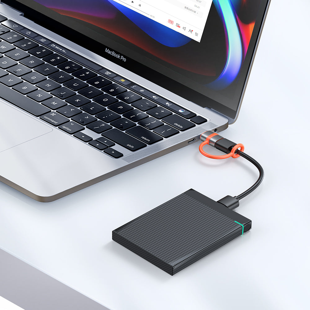 Adaptér OTG USB-C - USB-A McDodo OT-3810, Sivý