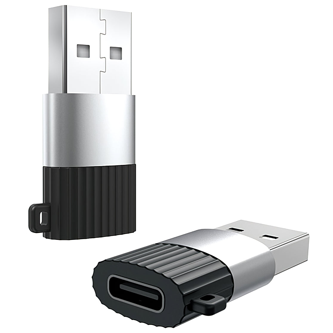 Adaptér pre dáta a nabíjanie USB-C - USB-A XO Design NB149-E, čierny