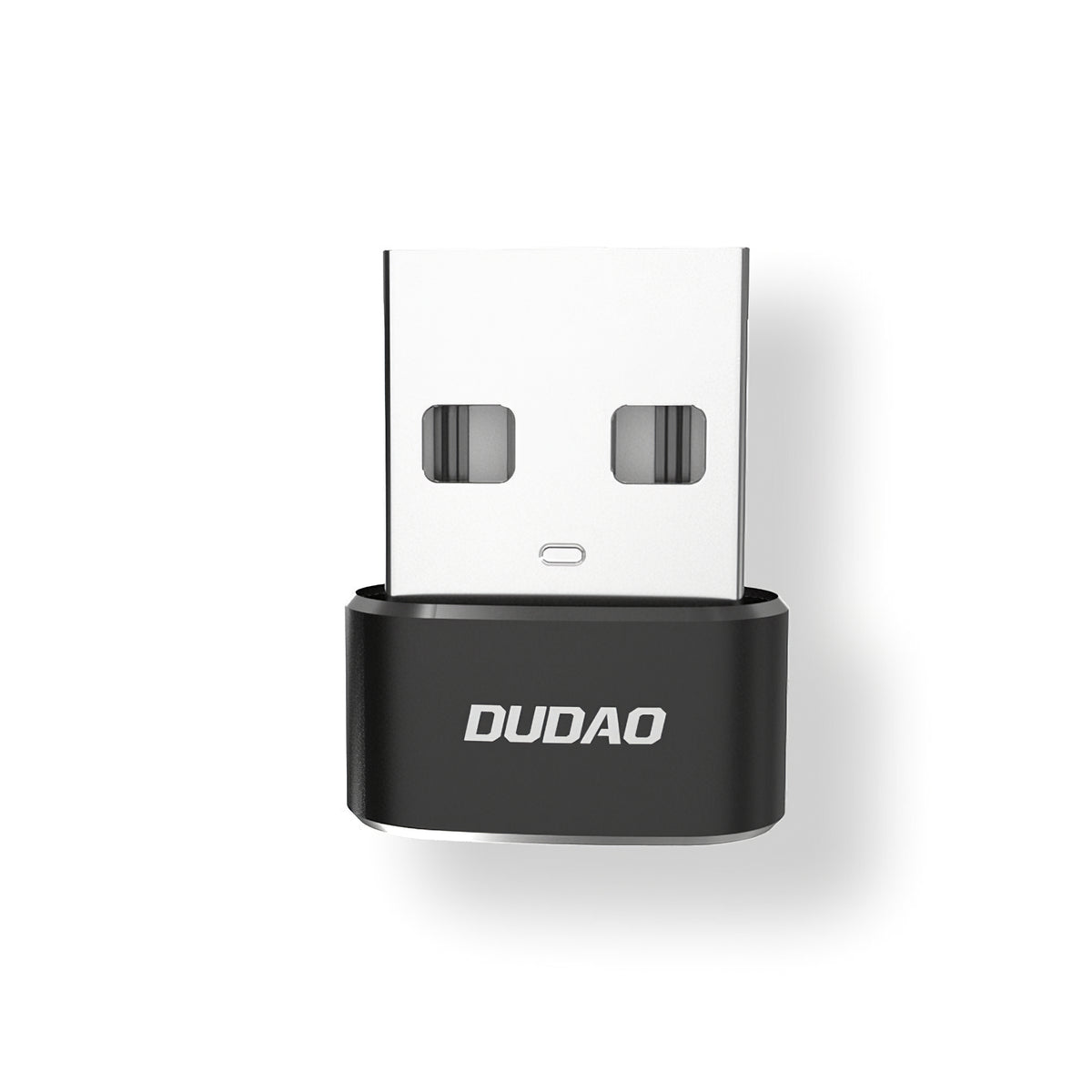 USB-C - USB-A dátový a nabíjací adaptér Dudao L16AC, čierny