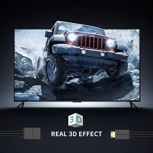 Video adaptér UGREEN 20137, miniHDMI - HDMI, 4K, Čierny