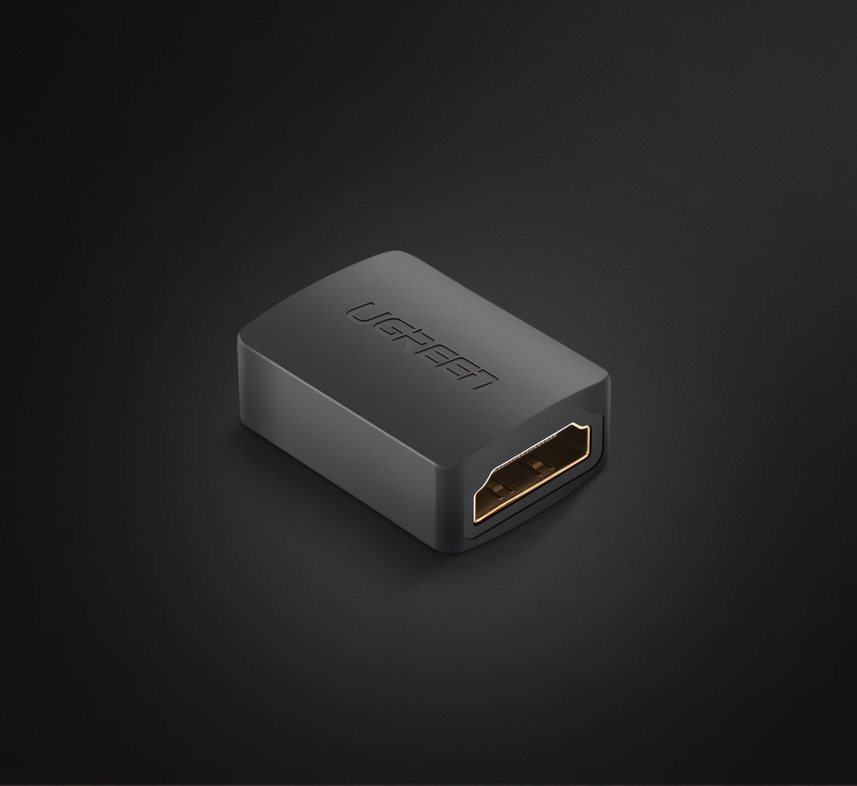 Video adaptér UGREEN HD112, HDMI - HDMI, 4K, Čierny