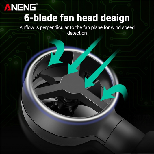 Digitálny anemometer ANENG GN301