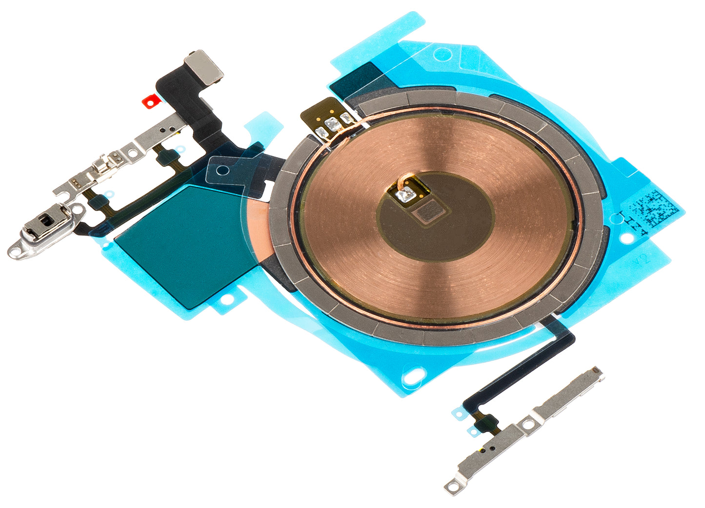 Anténa NFC - mikrokontaktné tlačidlo zapnutia a vypnutia - hlasitosť - profil - modul bezdrôtového nabíjania Apple iPhone 14 Pro Max