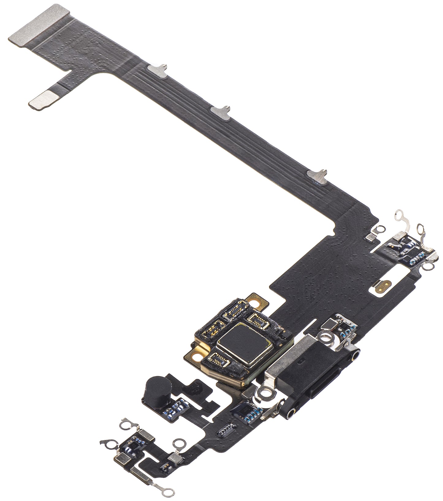 Pásik s nabíjacím konektorom - mikrofón Apple iPhone 11 Pro Max, čierny