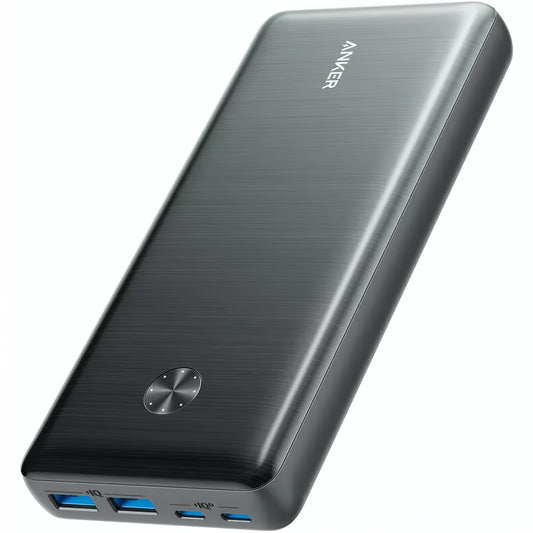 Externá batéria Anker PowerCore III Elite, 25600 mAh, 87 W, QC + PD, 2 x USB-A - 2 x USB-C, čierna A1291H11