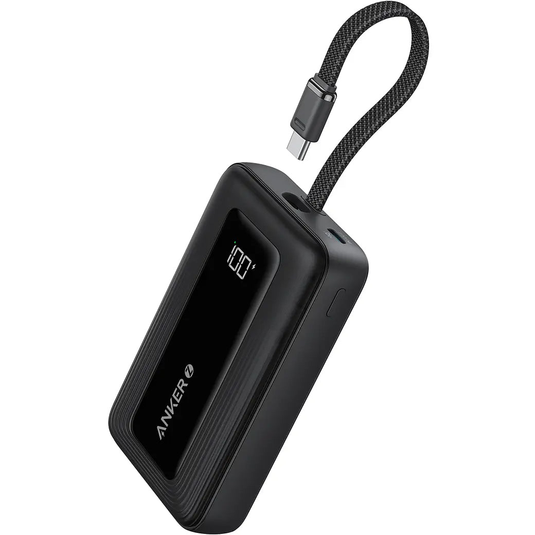 Externá batéria Anker Zolo, 10000mAh, 30W, QC + PD, 1 x USB-A - 2 x USB-C, Čierna A1688H11