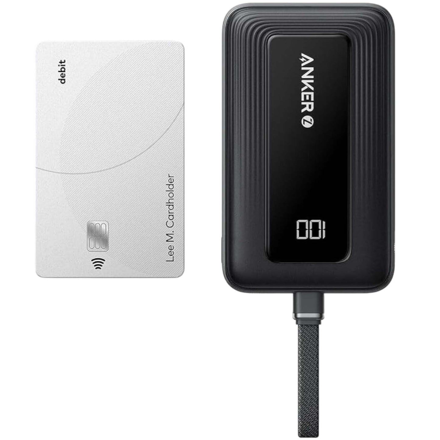 Externá batéria Anker Zolo, 10000mAh, 30W, QC + PD, 1 x USB-A - 2 x USB-C, Čierna A1688H11