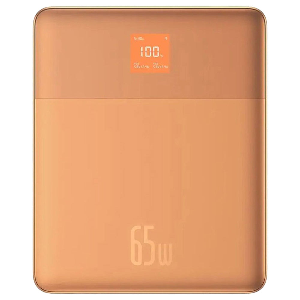 Externá batéria Baseus Blade 2, 12000mAh, 65W, PD, 2 x USB-C, Oranžová P10063801733-00