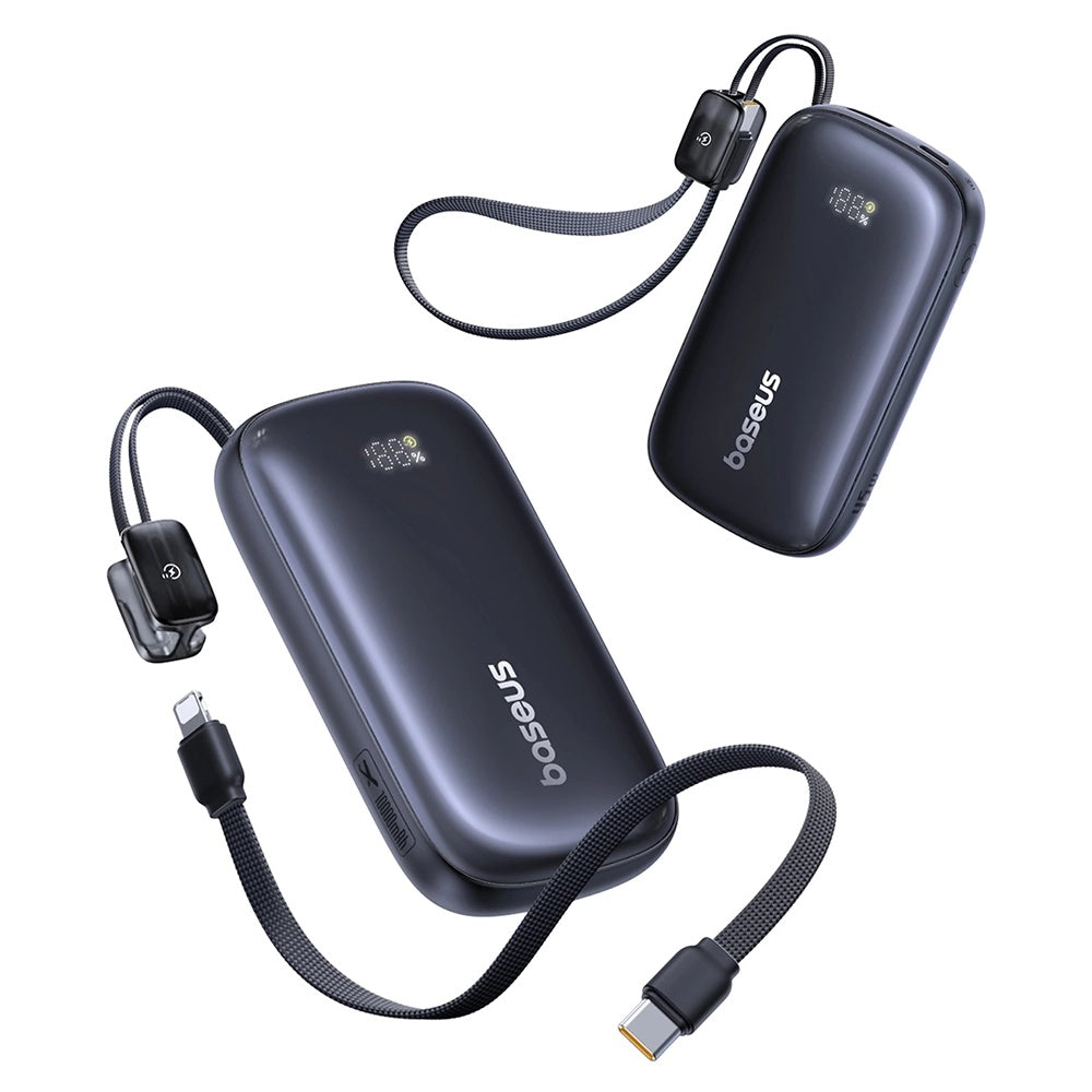 Externá batéria Baseus EnerFill FC21 Qpow 3 Ultra, 10000mAh, 45W, QC + PD, 1 x USB-A - 1 x USB-C, Čierna E0027Q00