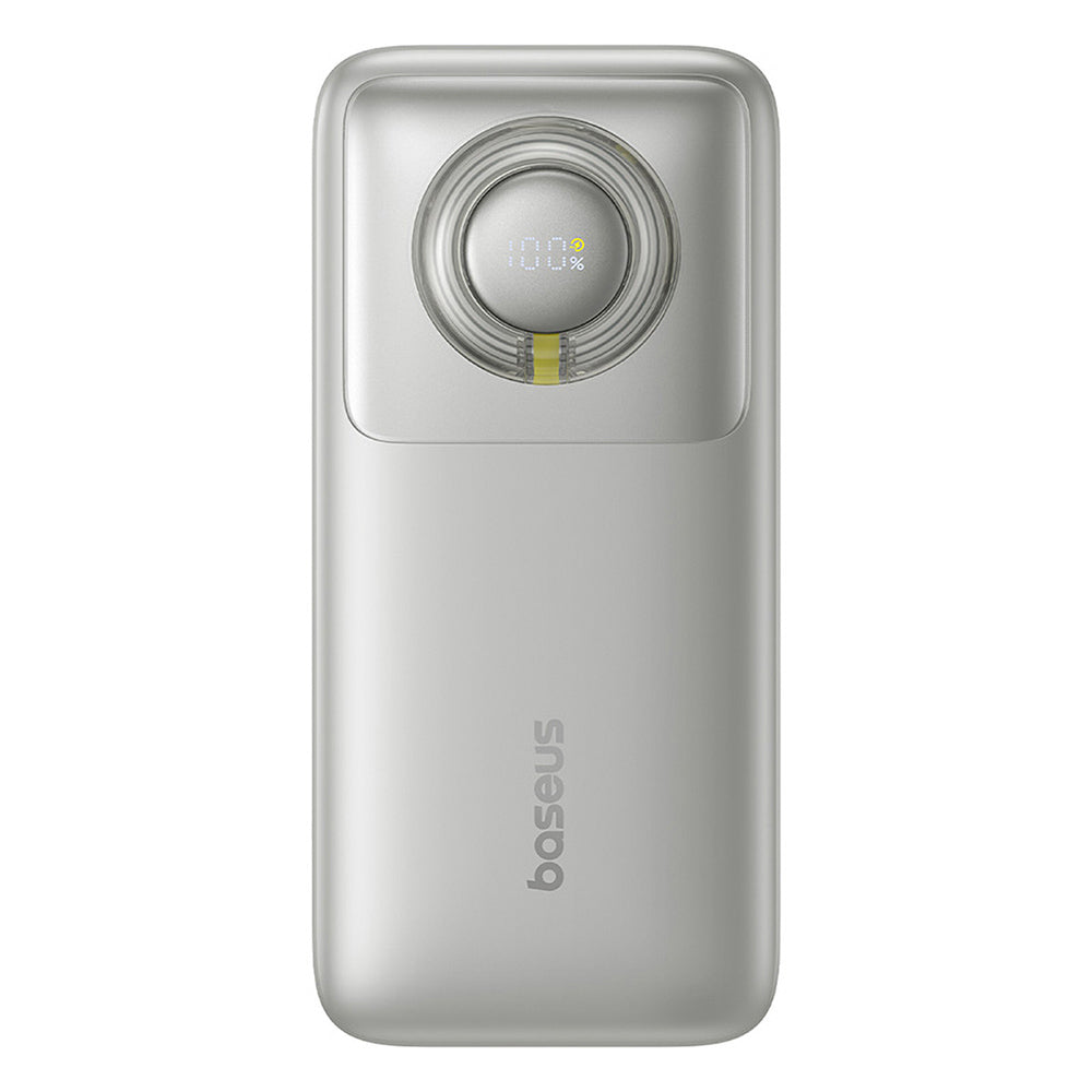 Externá batéria Baseus Free2Pull, 20000mAh, 65W, PD, 2 x USB-C, Sivá P10073700843-00