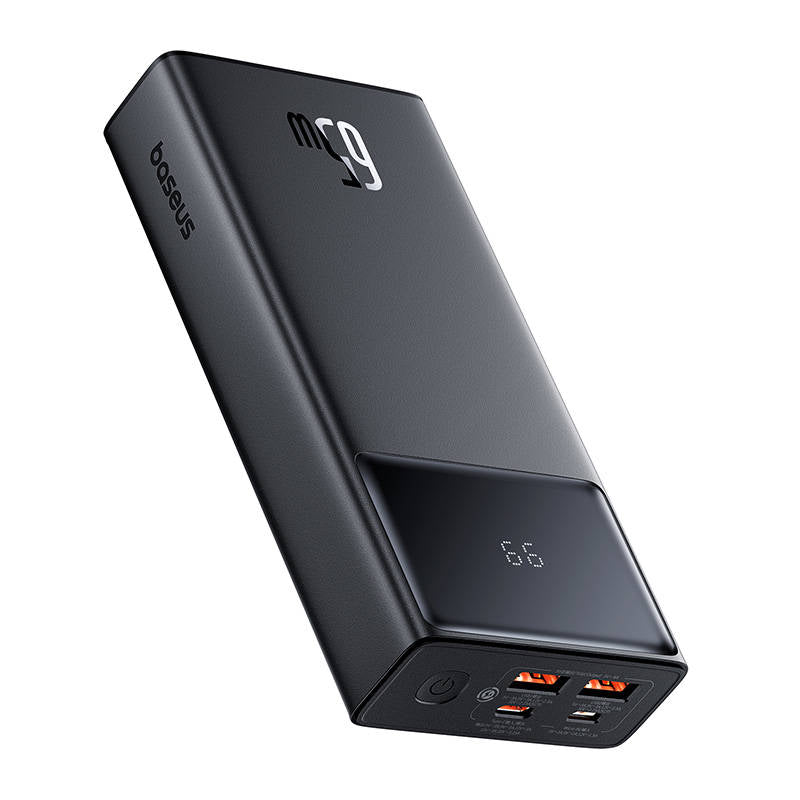 Externá batéria Baseus Star Lord, 20000mAh, 65W, QC + PD, 1 x USB-C - 2 x USB-A, Čierna P10022906113-00