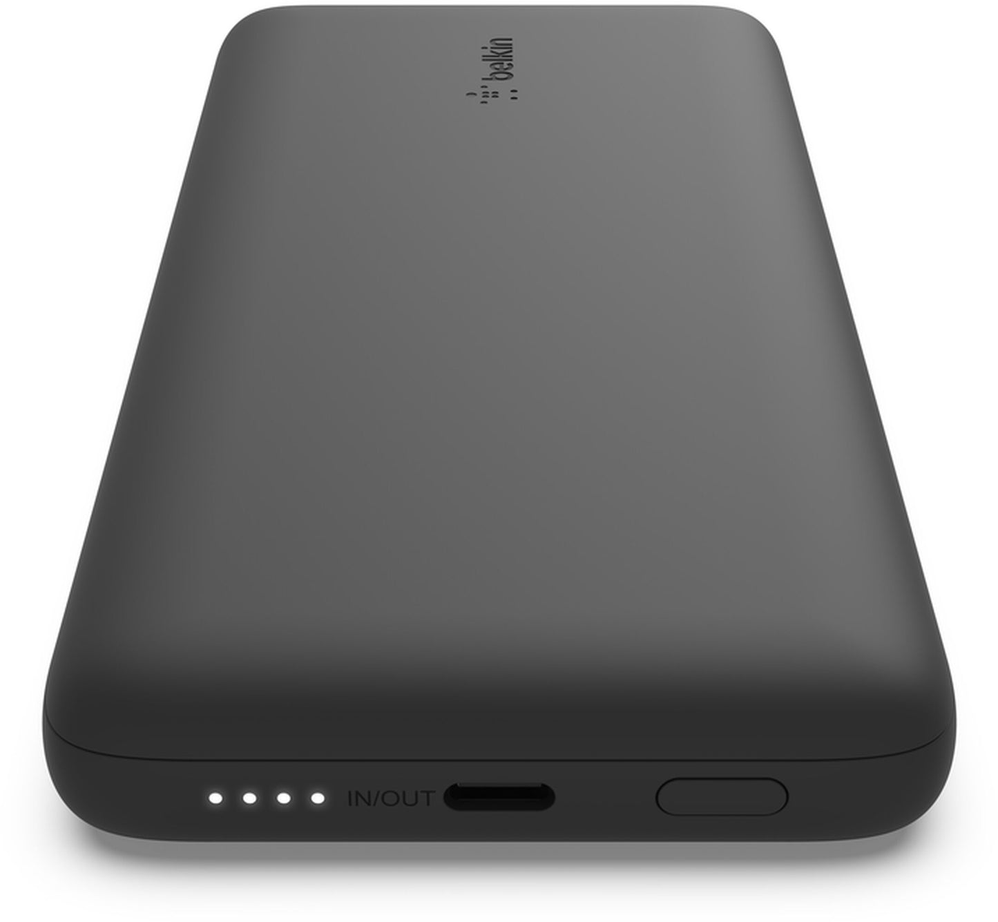 Externá batéria Belkin BoostCharge Plus, 10000mAh, 23W, QC + PD, 1 x Lightning - 2 x USB-C, čierna BPB006btBLK