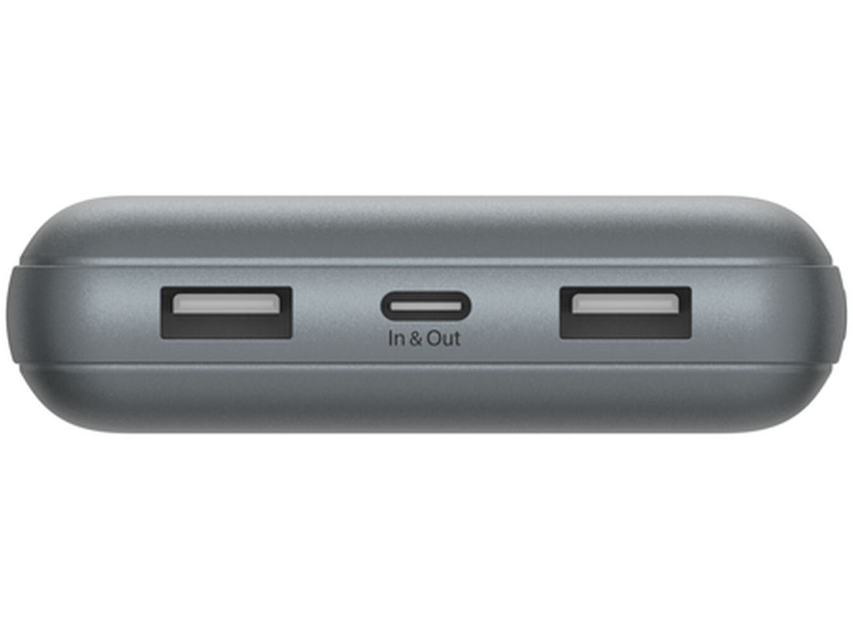 Externá batéria Belkin BoostCharge Pro, 20000mAh, 15W, 1 x USB-C - 2 x USB-A, Sivá BPB012btGY