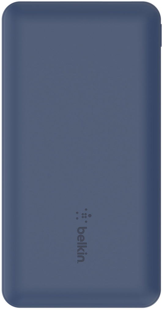 Externá batéria Belkin BoostCharge, 10000mAh, 15W, 1 x USB-C - 2 x USB-A, tmavomodrá BPB011btBL