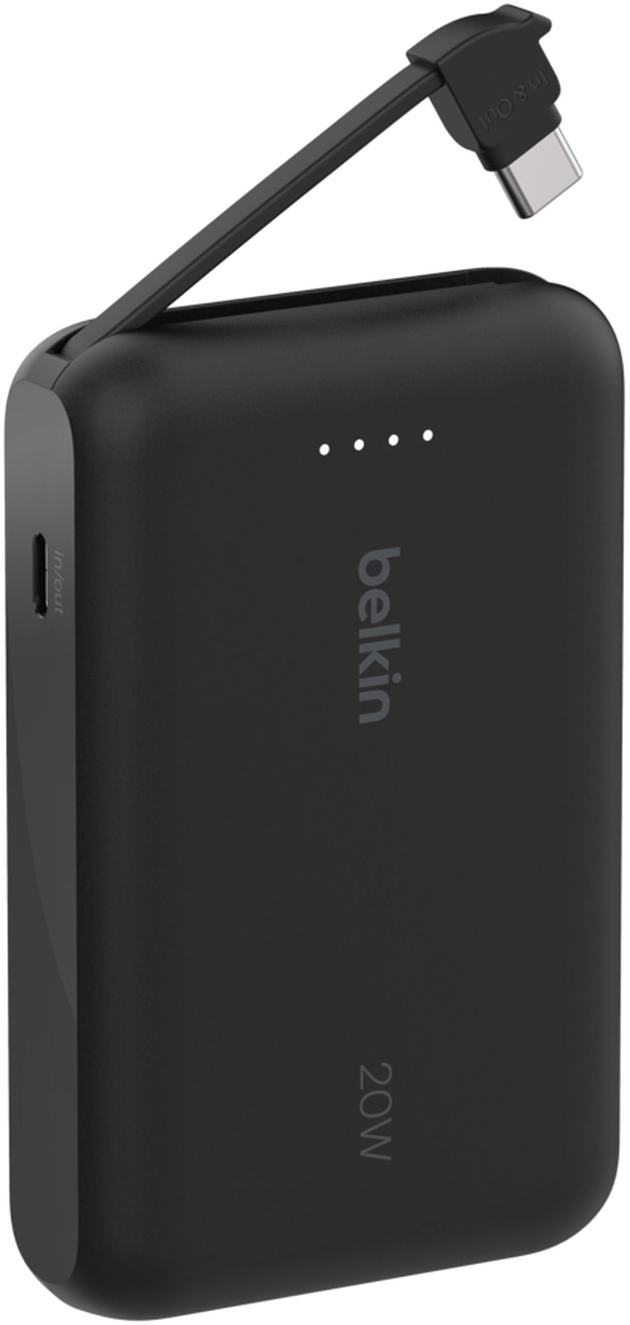 Externá batéria Belkin BoostCharge, 10000mAh, 20W, PD, 2 x USB-C, čierna BPB021hqBK