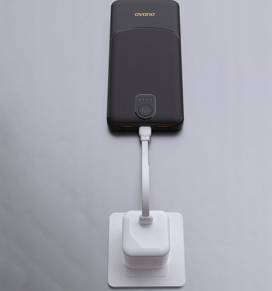 Externá batéria Dudao K10Pro, 20000mAh, 12W, 2 x USB-A, Čierna