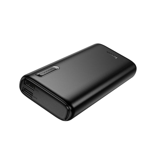 Externá batéria HOCO J158A, 10000mAh, 10W, 2 x USB-A, čierna