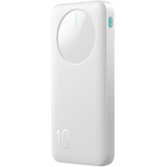 Externá batéria Joyroom JR-PBF12, 10000mAh, 12W, 1 x USB-C - 2 x USB-A, Biela