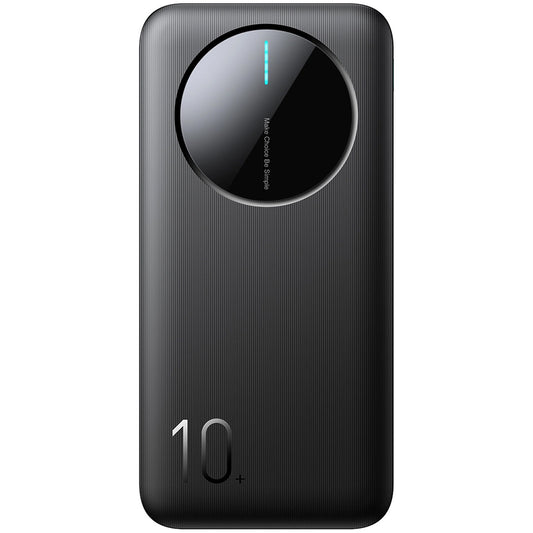 Externá batéria Joyroom JR-PBF12, 10000 mAh, 12 W, 1 x USB-C - 2 x USB-A, čierna