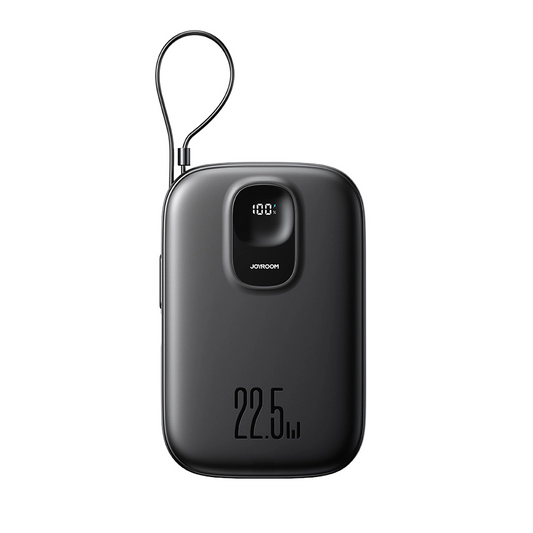 Externá batéria Joyroom JR-PBF18, 10000mAh, 22.5W, QC + PD, 1 x Lightning - 1 x USB-A - 1 x USB-C, Čierna