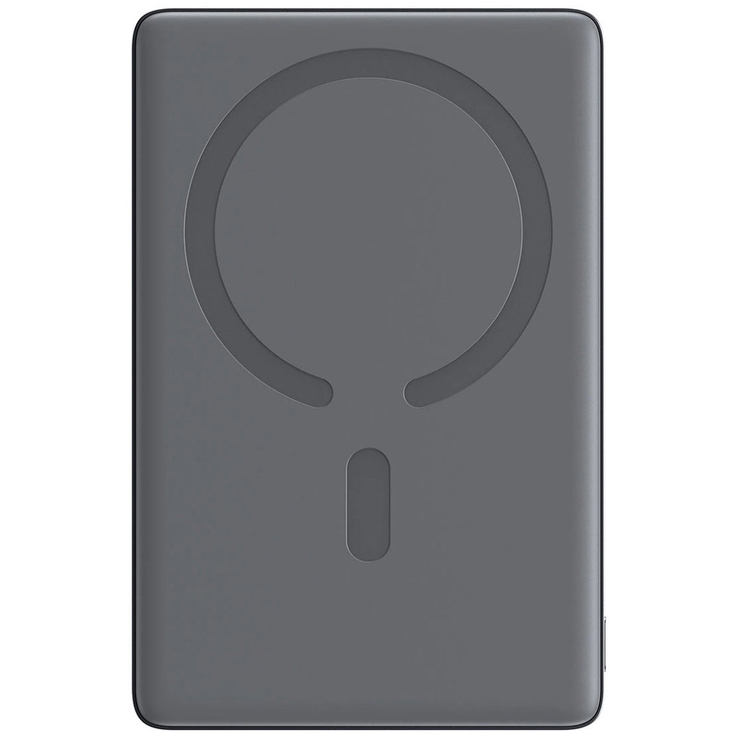 Externá bezdrôtová batéria Joyroom JR-PBM08, 5000mAh, 20W, PD + FQI, 1 x QI - 1 x USB-C, Sivá