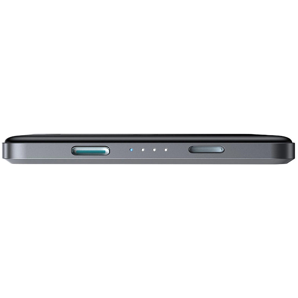 Externá bezdrôtová batéria Joyroom JR-PBM08, 5000mAh, 20W, PD + FQI, 1 x QI - 1 x USB-C, Sivá