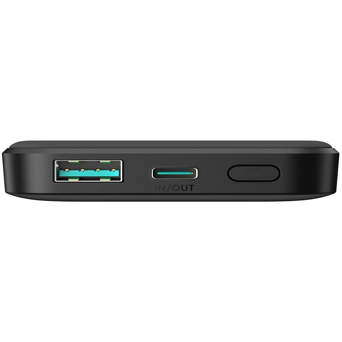 Externá bezdrôtová batéria Joyroom JR-W020 Mini, 5000mAh, 20W, QC + PD + FQI, 1 x QI - 1 x USB-A - 1 x USB-C, Čierna